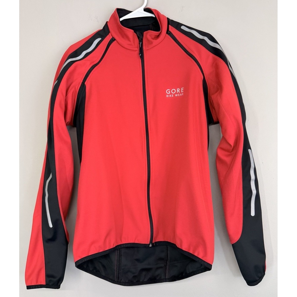 Gore Bike Wear Phantom Windstopper Convertible Jacket Large Soft Shell Cycling
